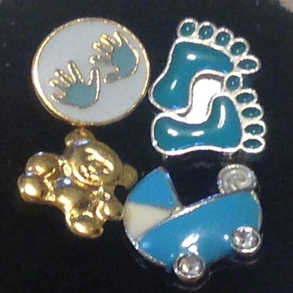 Floating Jewelry Charms, miniatures for floating jewelry lockets